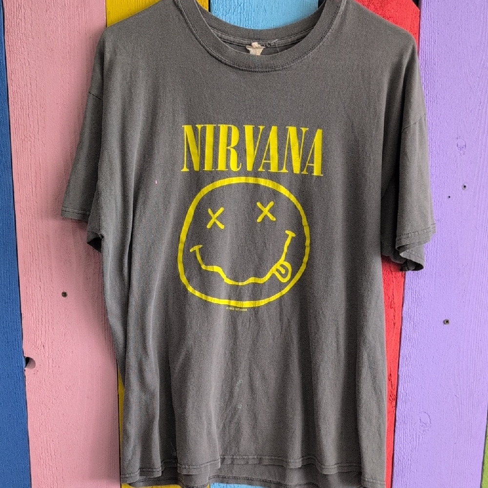 Vintage Nirvana 1992 Short Sleeve Tee